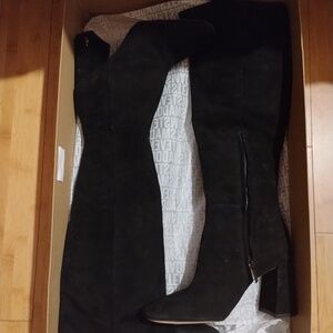 Sam Edelman Black Heeled Boots